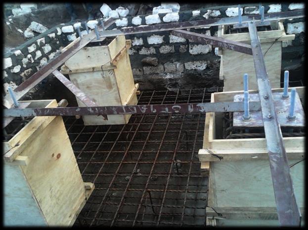 Reinforcement and concreting work